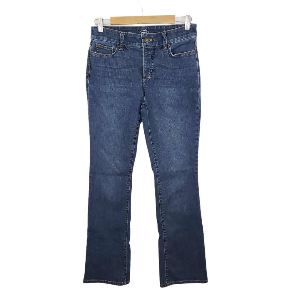 ♦️5/$20 St John's Bay Medium Wash Bootcut Jeans 4